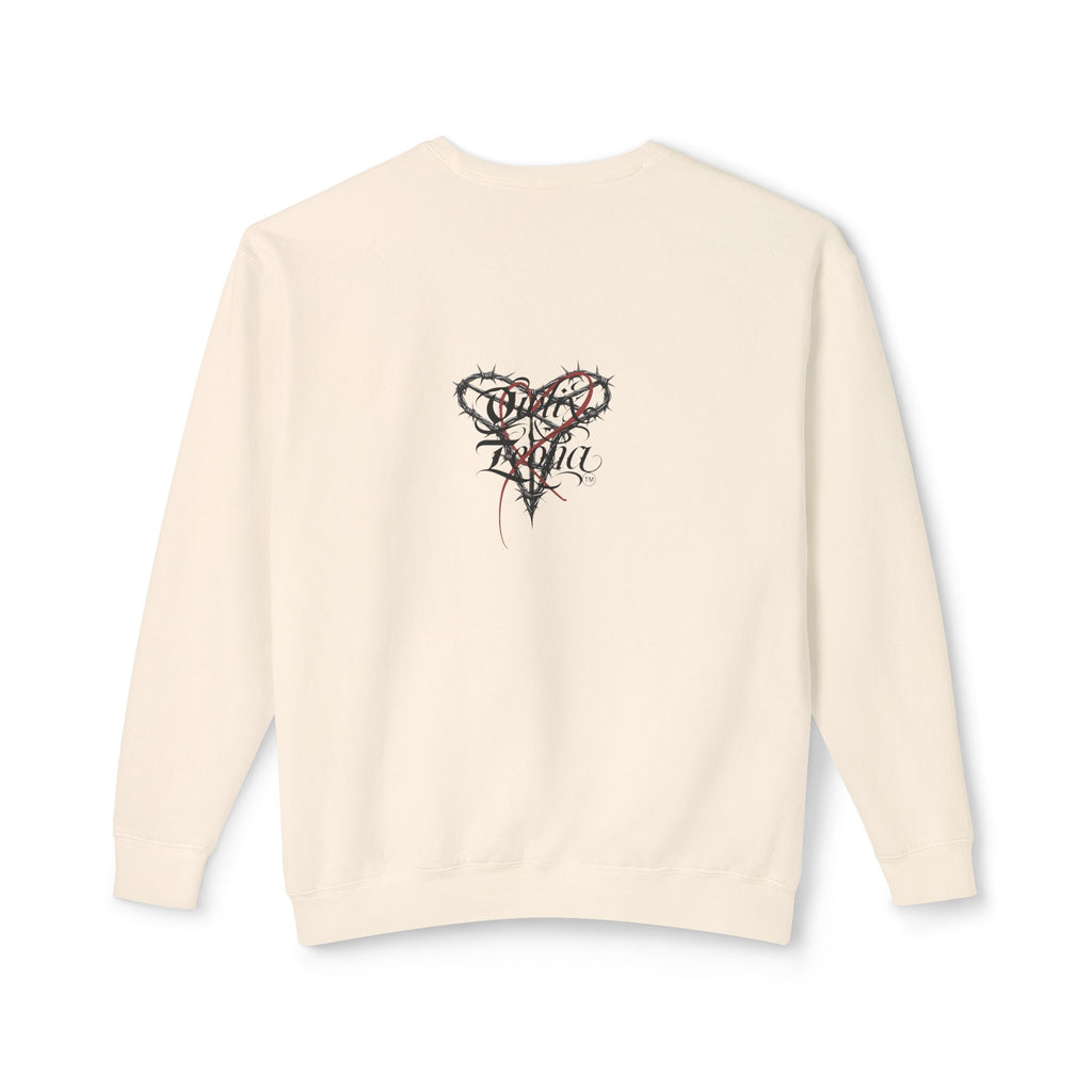 Melanin Pride Crewneck Sweatshirt — Elegant Portrait Graphic