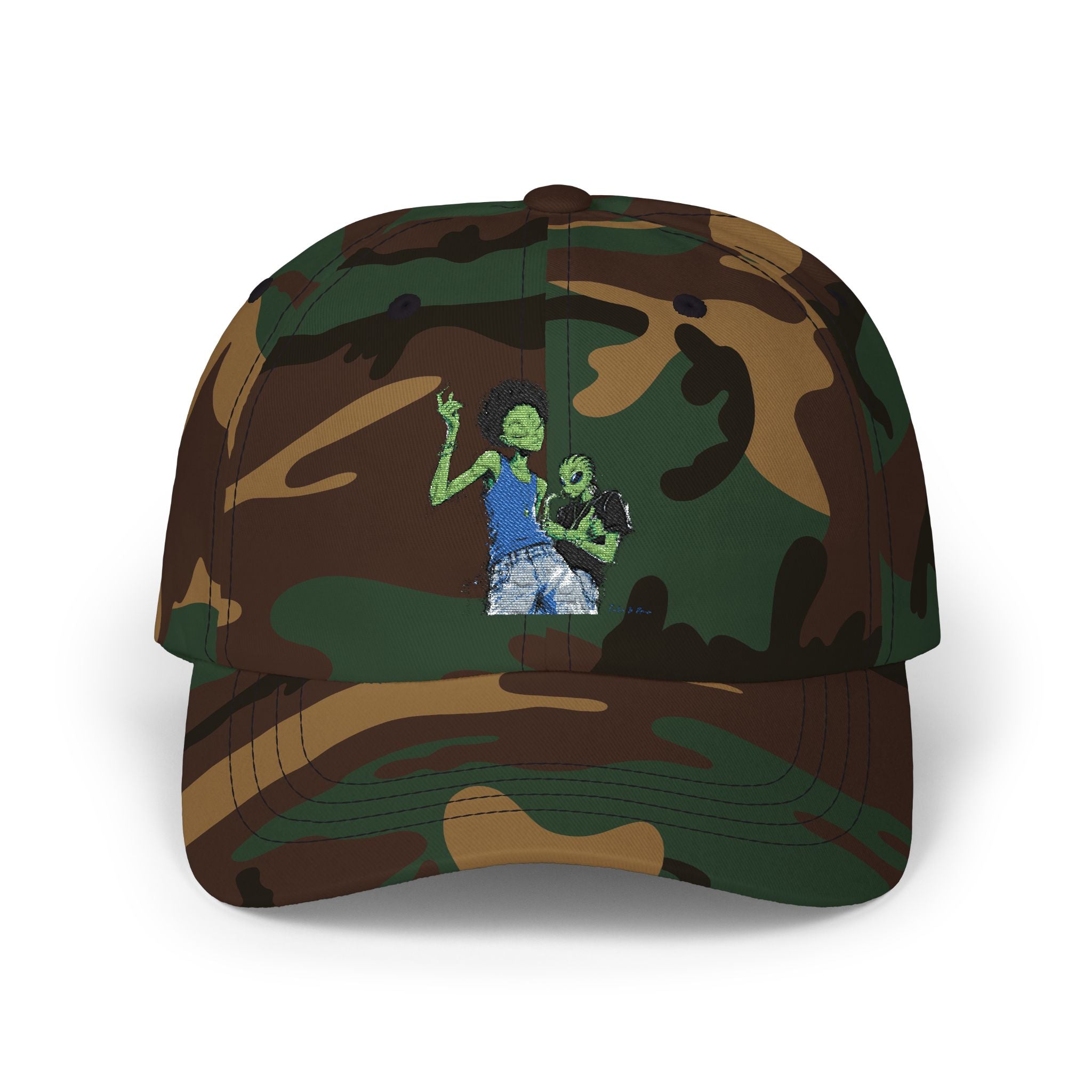 Dad Cap with Tito & Raz Edition-Watercolor Illustration