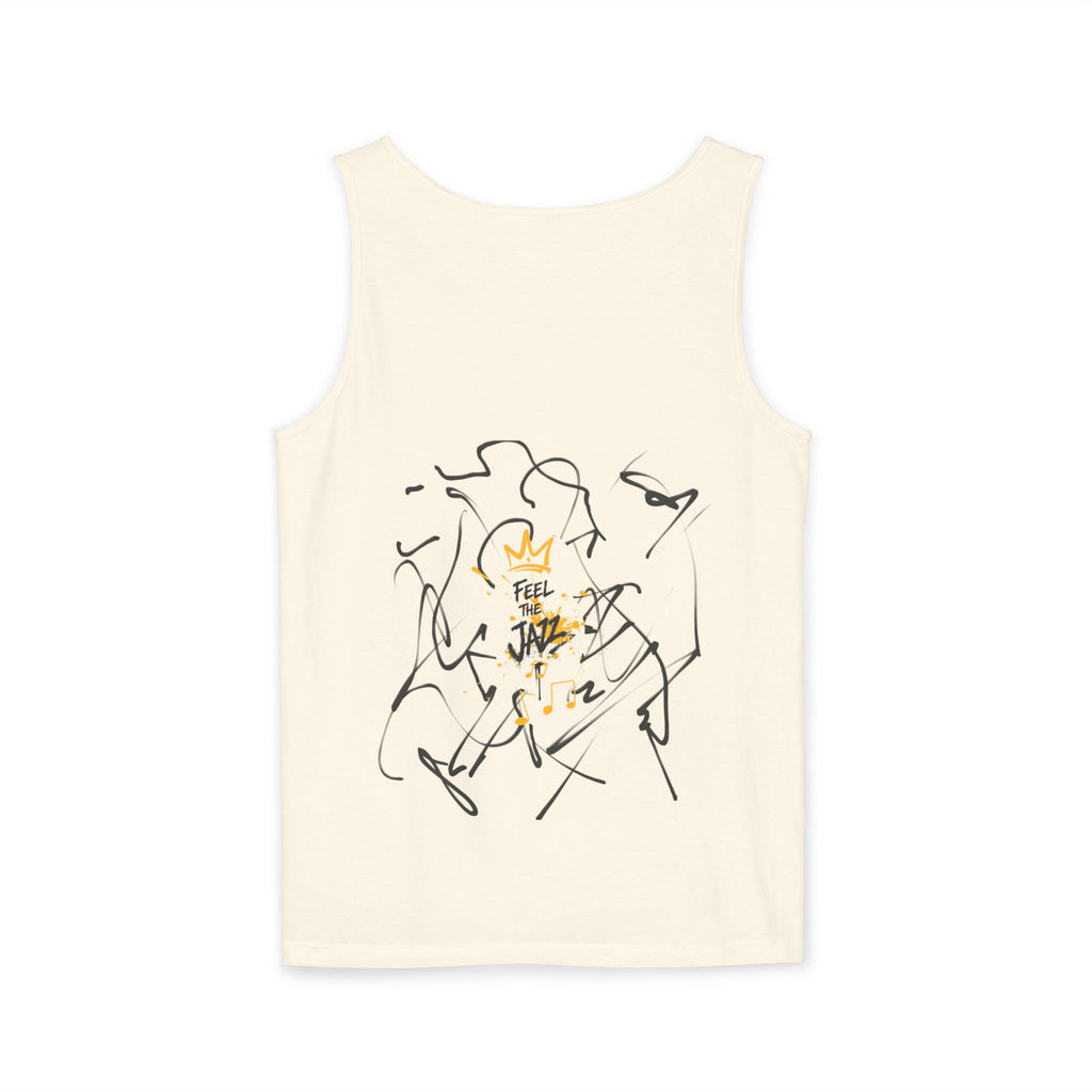 Alien Duo Graphic Tank Top — Retro Streetwear Art Tee-Tito & Raz Edition