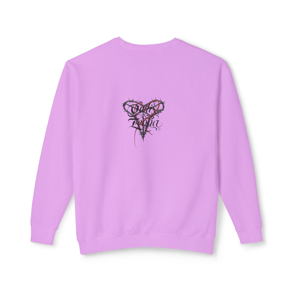 Crewneck Sweatshirt — 'Me La Nin' Melanin Portrait Graphic-Fall Collection