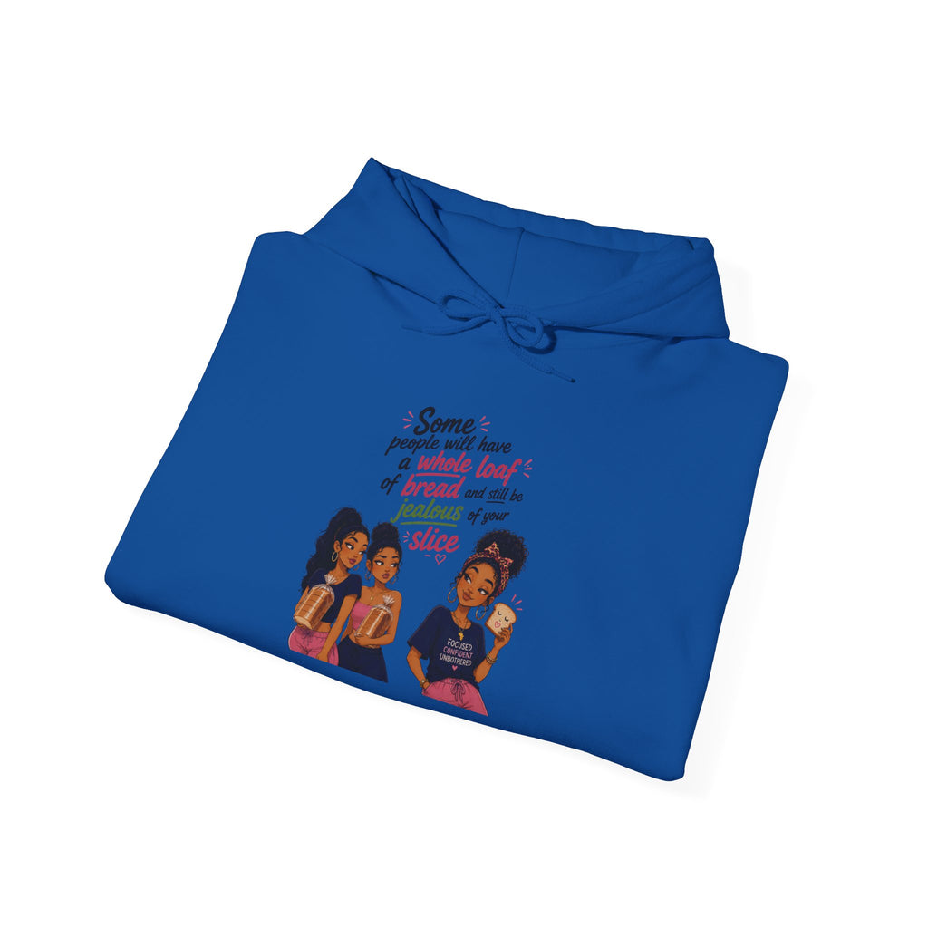 Hoodie - "Some People Need a High-Five, In the Face, With a Chair" Funny Retro Women Illustration