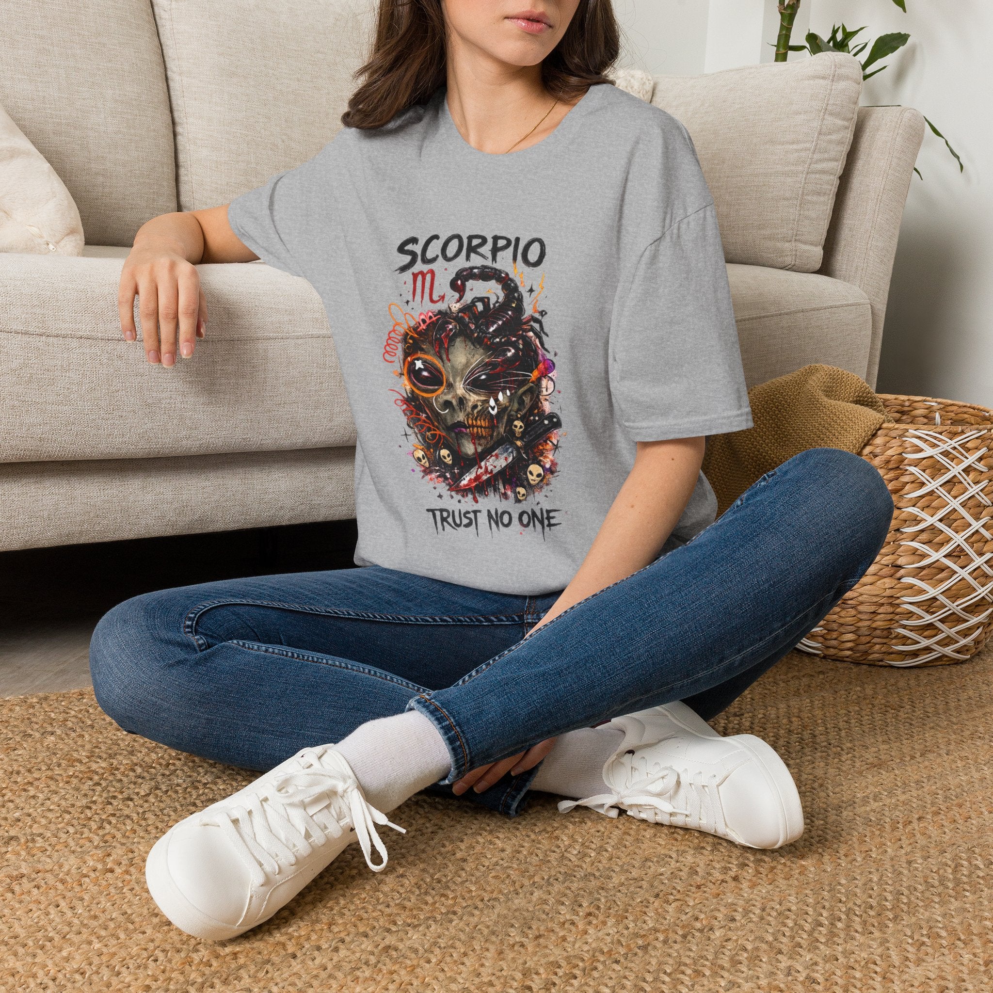Scorpio Zodiac T-Shirt — 'Trust No One'
