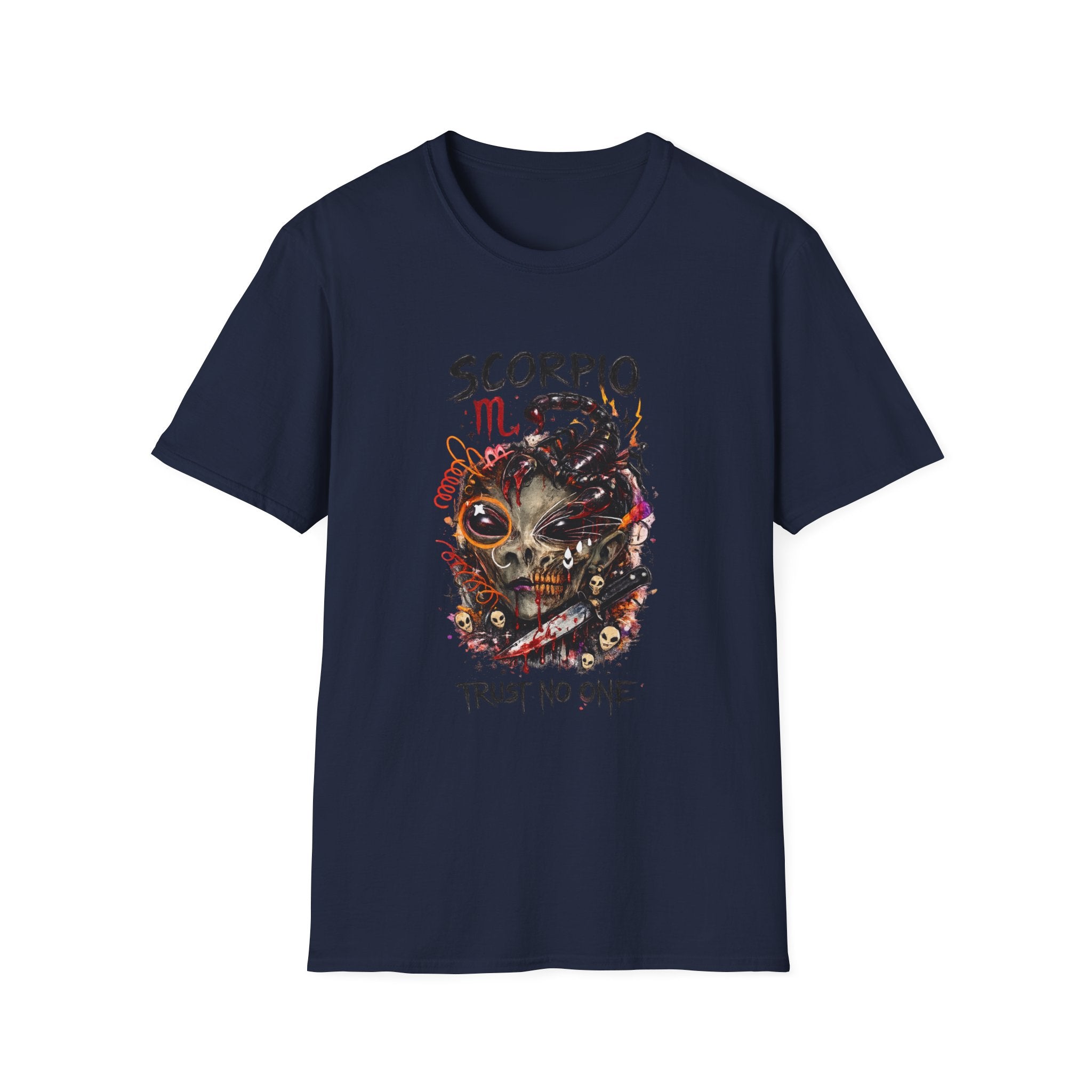 Scorpio Zodiac T-Shirt — 'Trust No One'