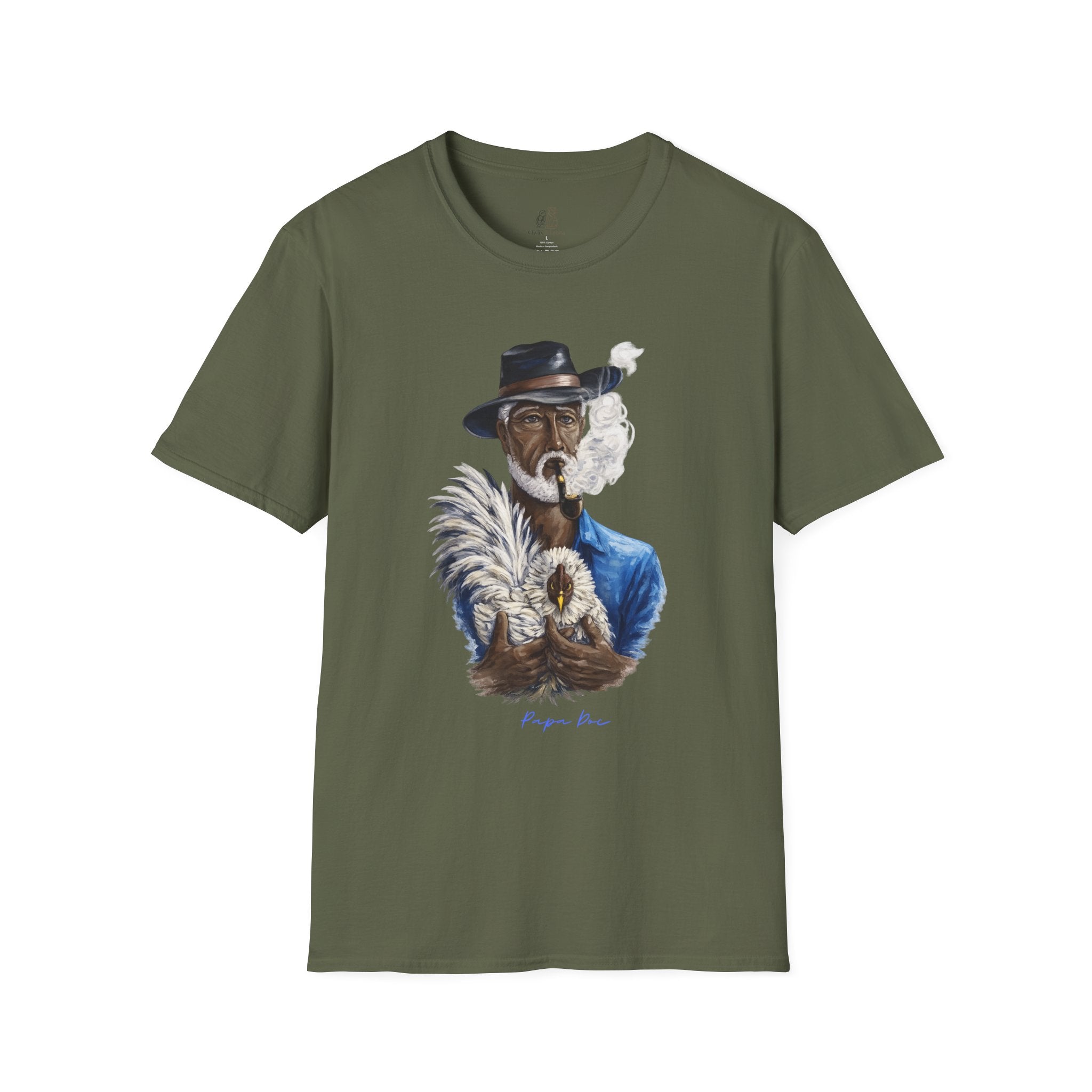 Unisex Softstyle T-Shirt- Papa Doc & Le Coq