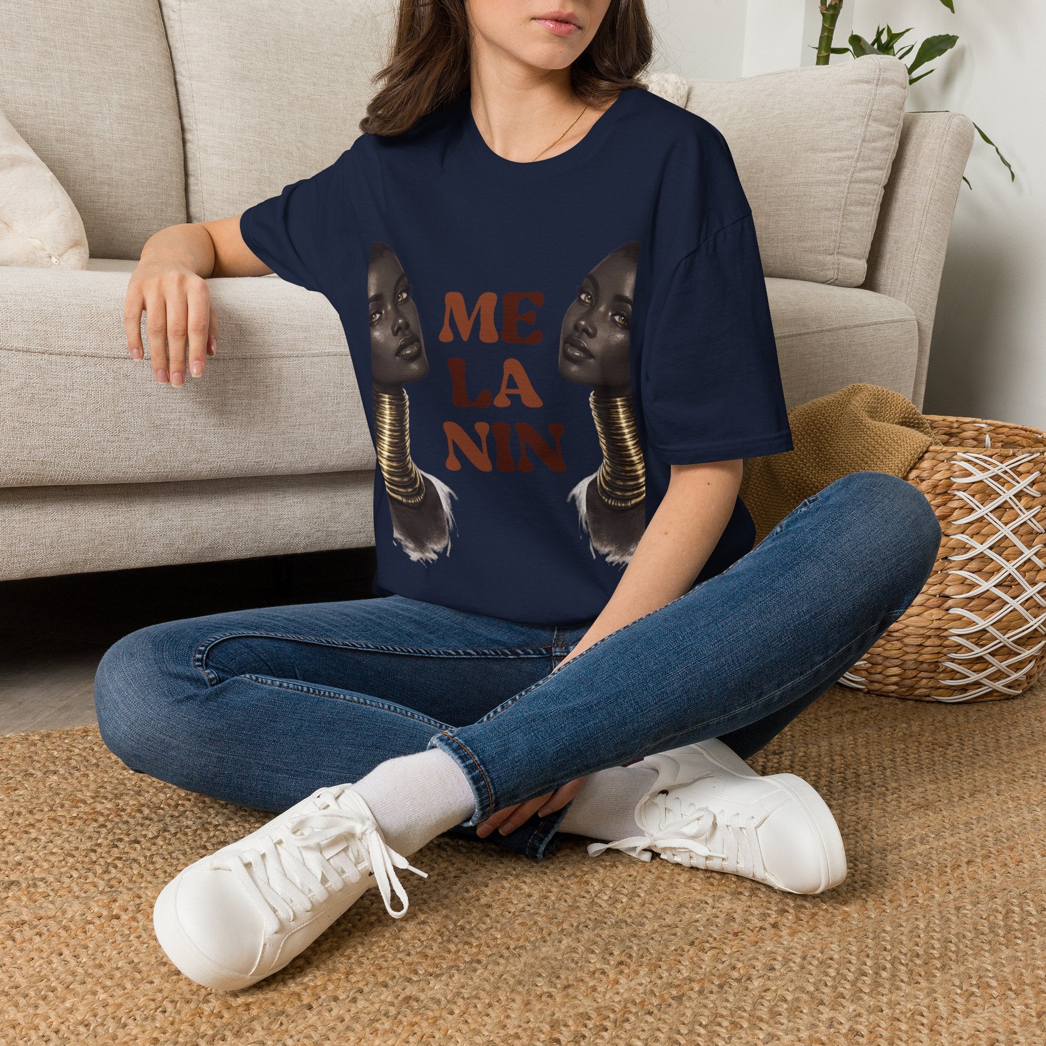 T-Shirt — Mela / Melanin Portrait Tee