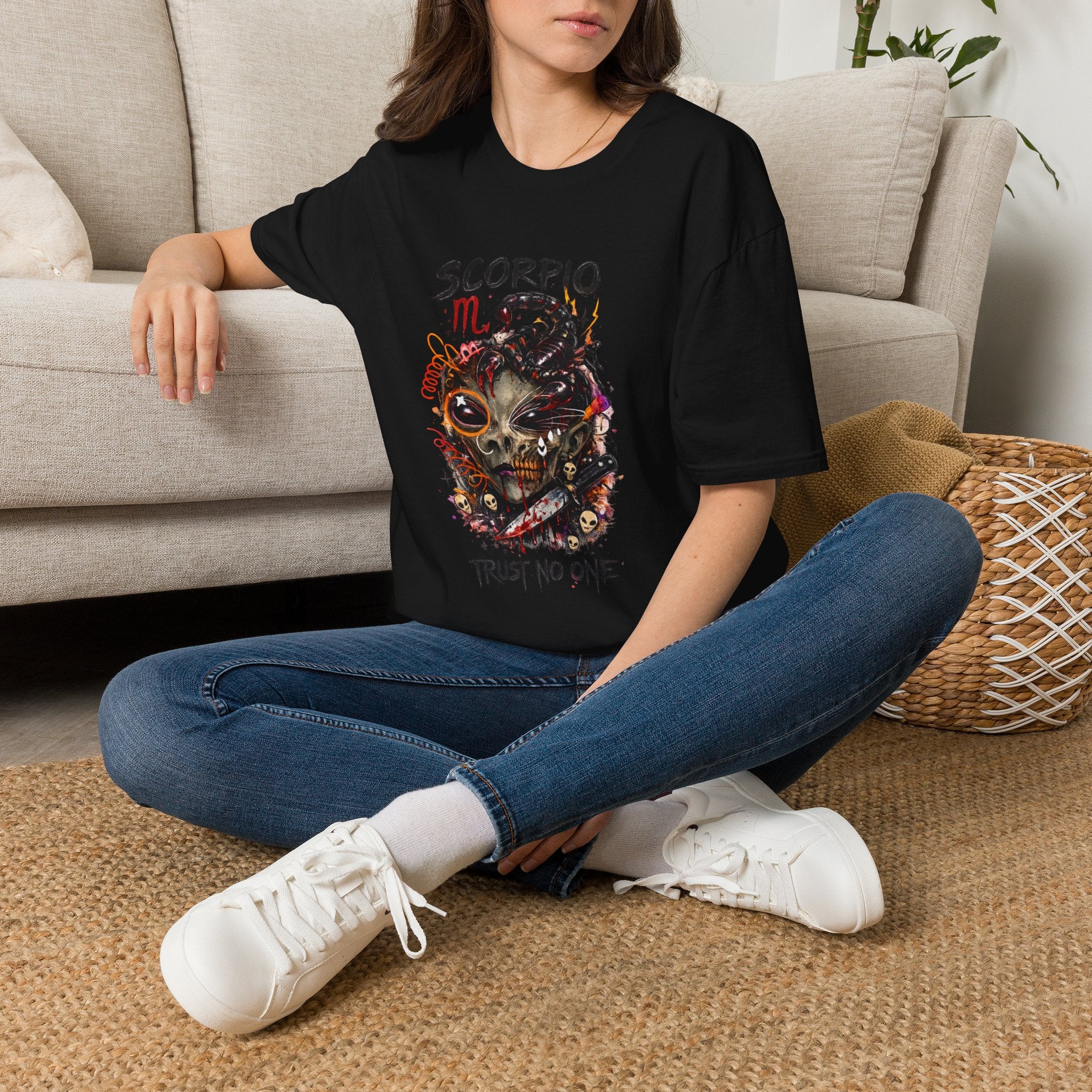 Scorpio Zodiac T-Shirt — 'Trust No One'