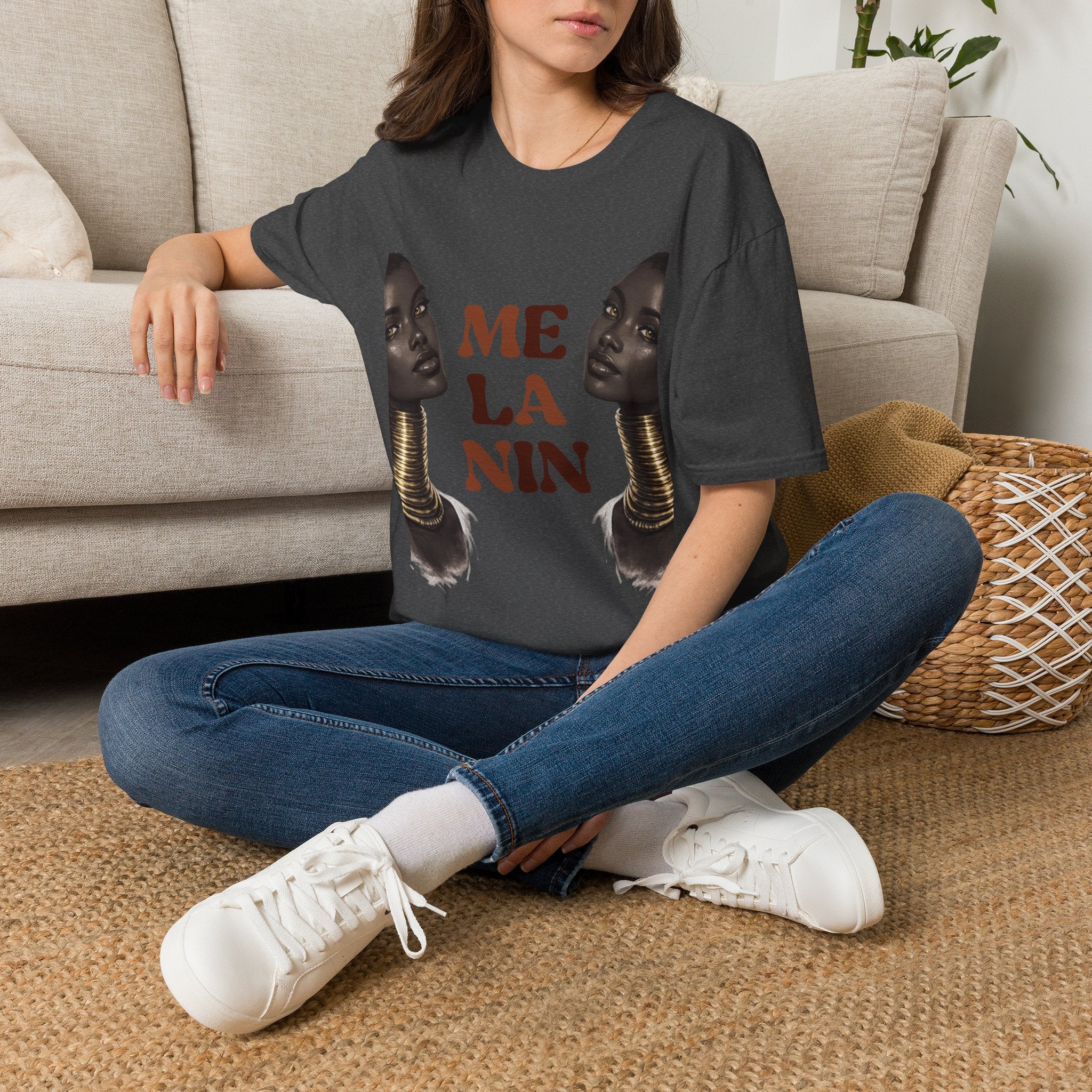 T-Shirt — Mela / Melanin Portrait Tee