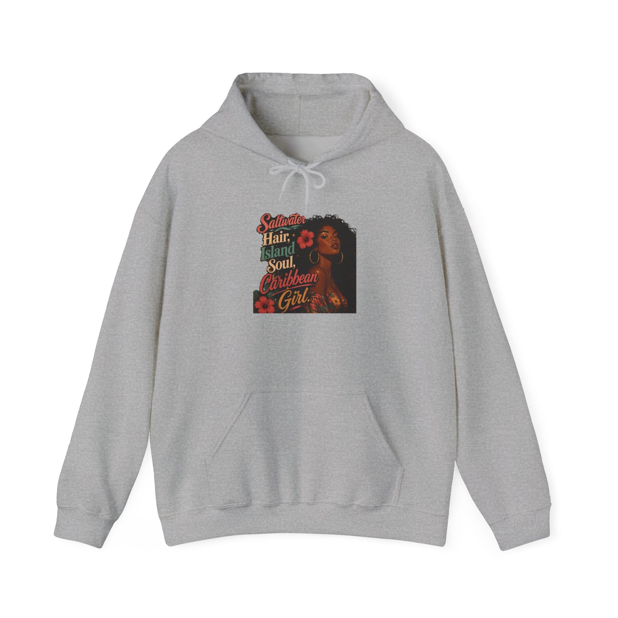 Natural Hair Soul Sister Hoodie – Proud Black Woman Graphic Sweatshirt