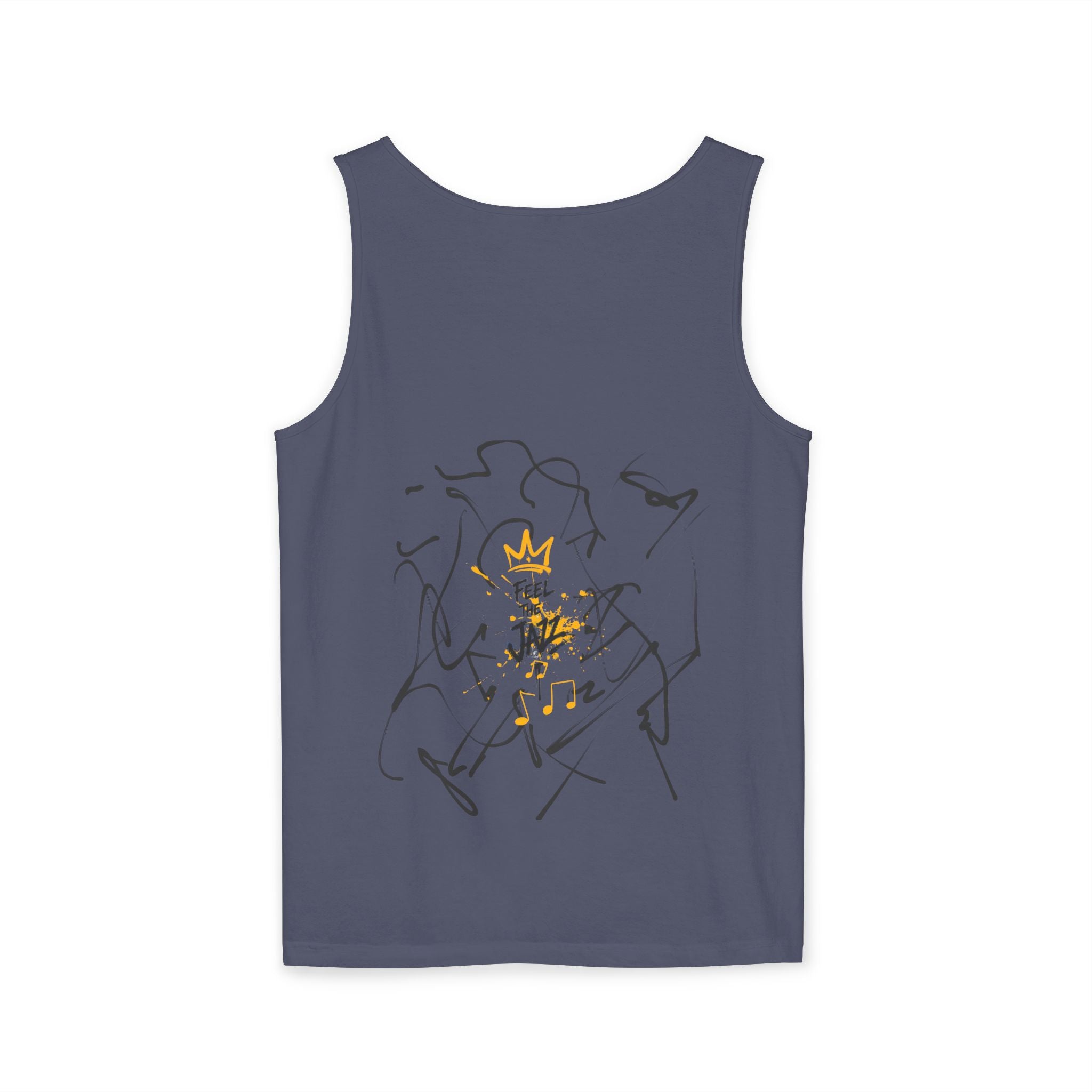 Alien Duo Graphic Tank Top — Retro Streetwear Art Tee-Tito & Raz Edition