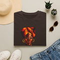 Afrocentric Headwrap Portrait T-Shirt — Bold Melanin Art Tee