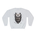 Owlix & Leona Graphic Crewneck Sweatshirt — Dual Animal Spirit Design