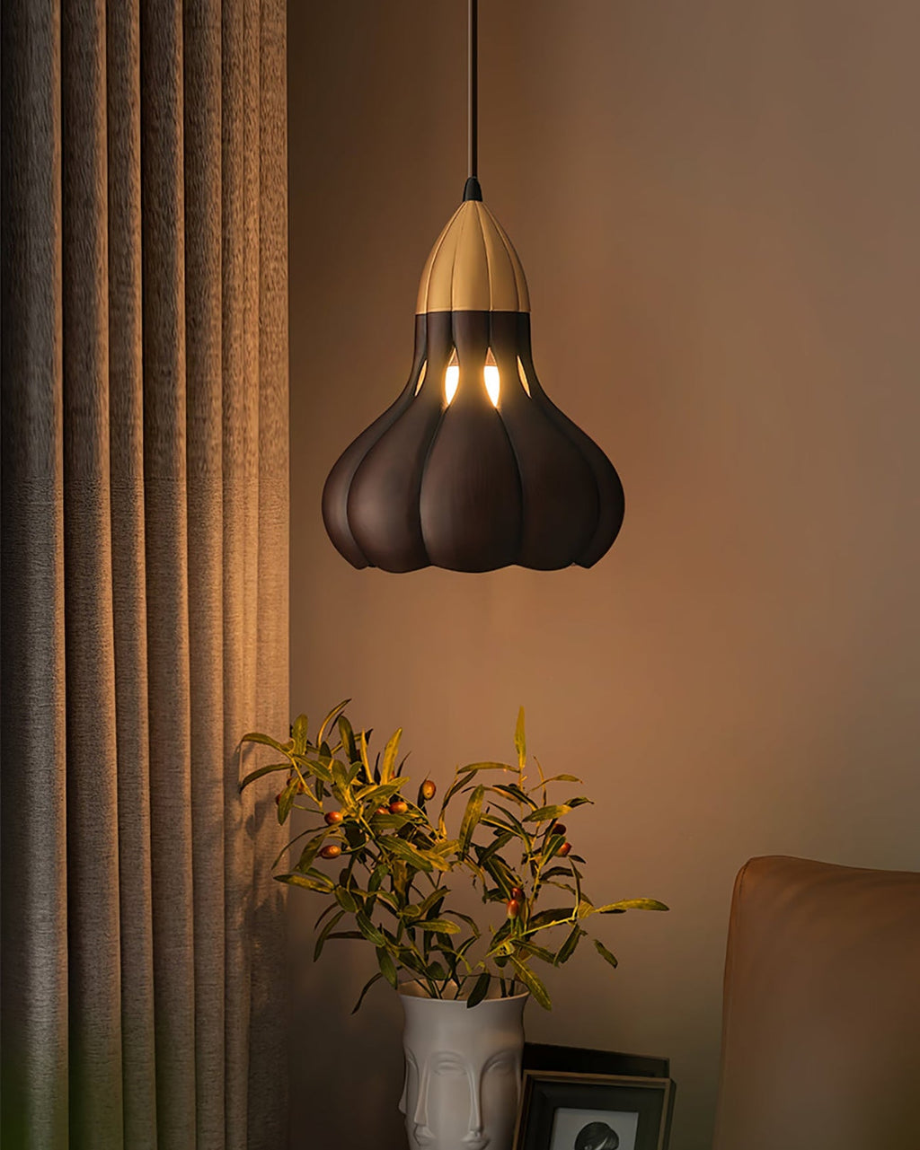 Aubree Wood Pendant Lamp