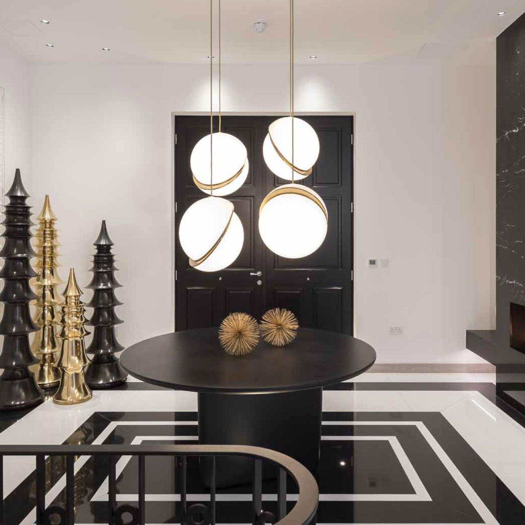 Crescent Pendant Lamp