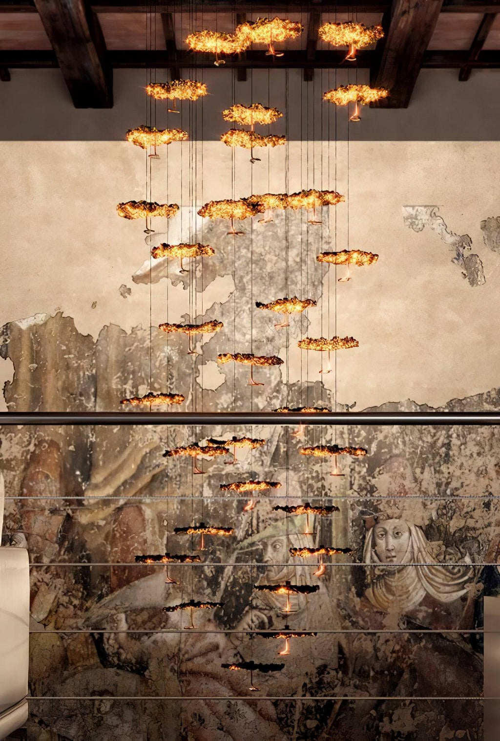 DIY Aviary Constellation Chandelier
