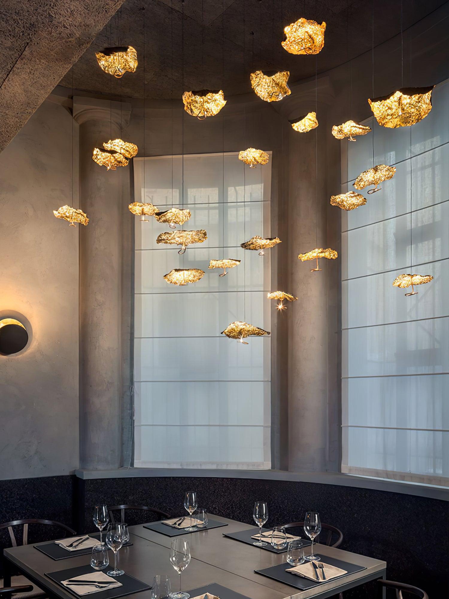 DIY Aviary Constellation Chandelier