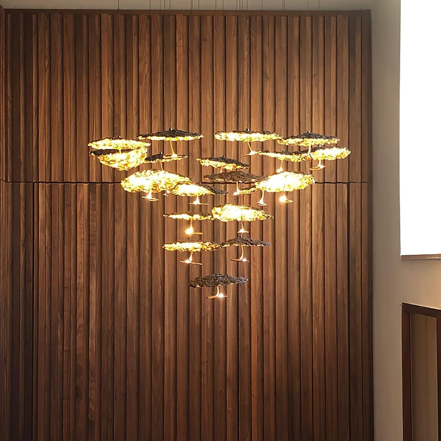 DIY Aviary Constellation Chandelier