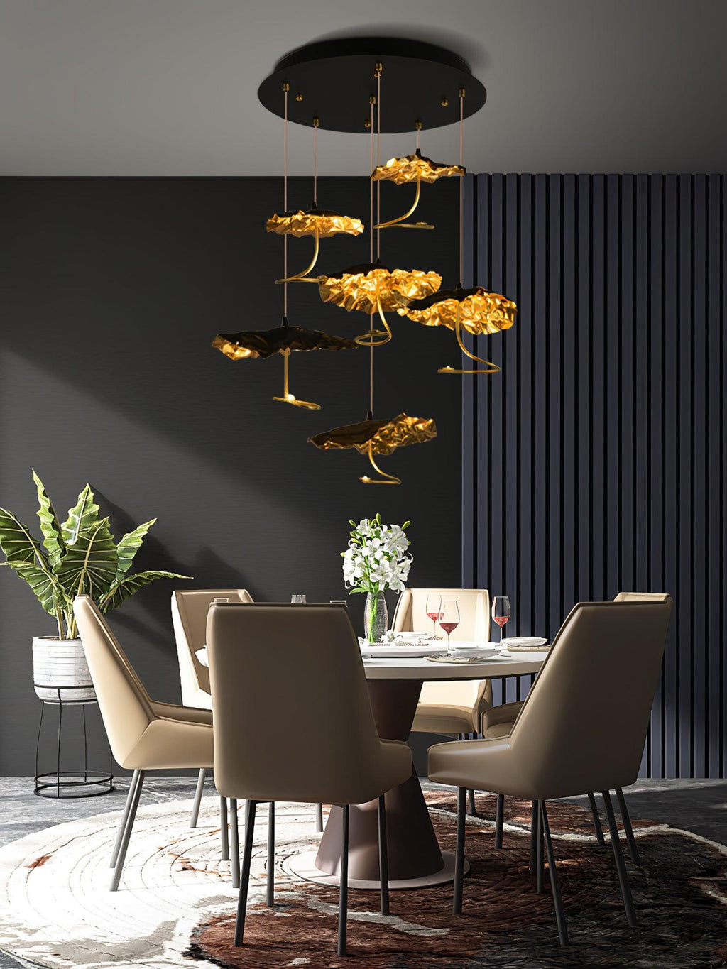 DIY Aviary Constellation Chandelier