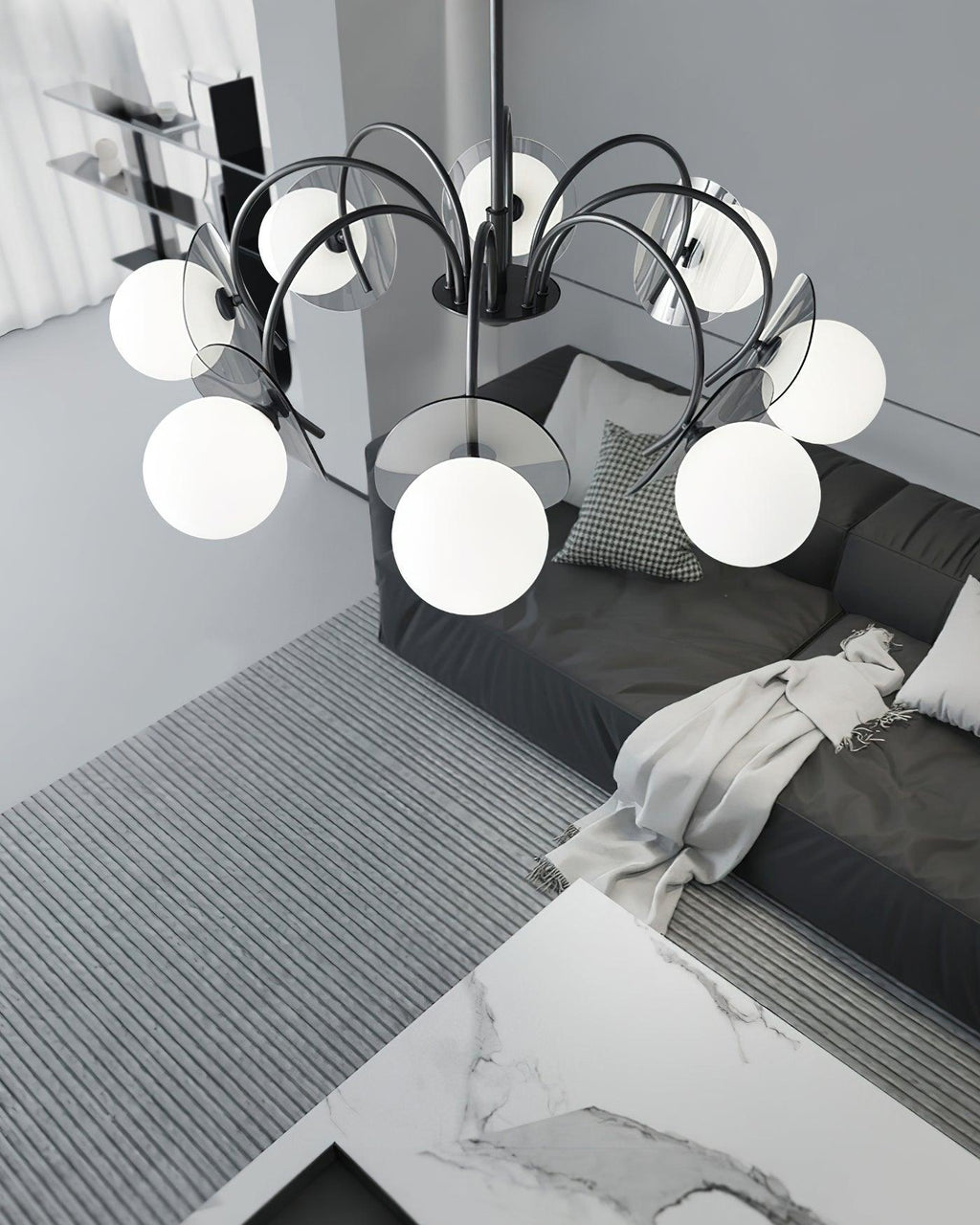 Eclipse Orb Chandelier