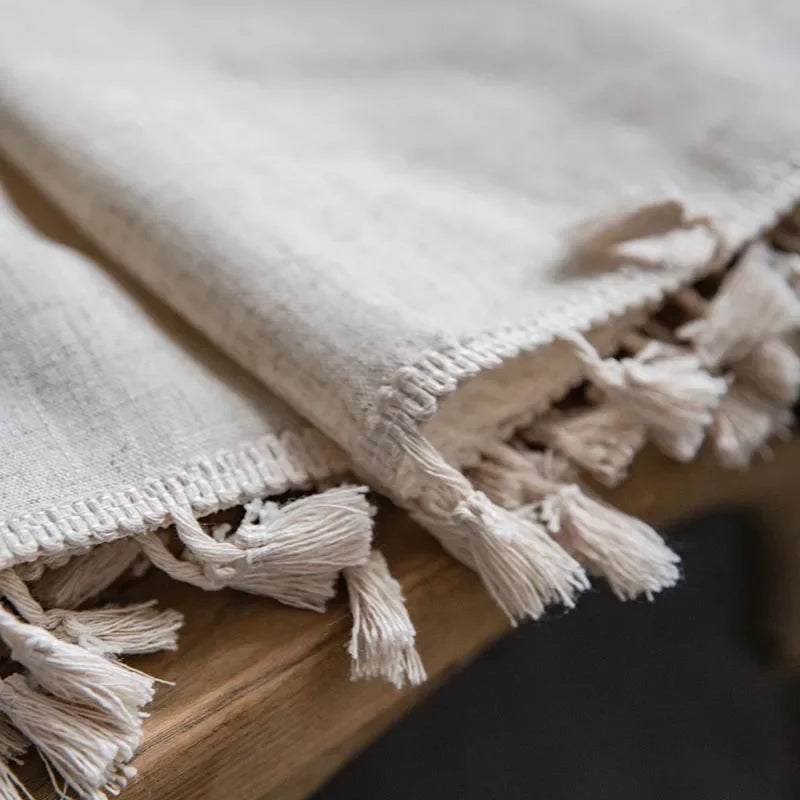 Natural Flax Linen Luxury Curtains