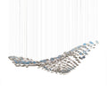 DIY Flying Wave Chandelier