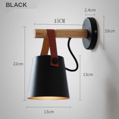Misha Wooden Sconce