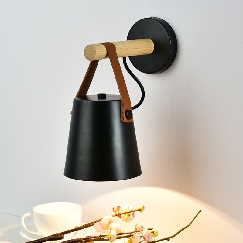 Misha Wooden Sconce